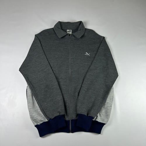 Vintage puma full zip - zip, track