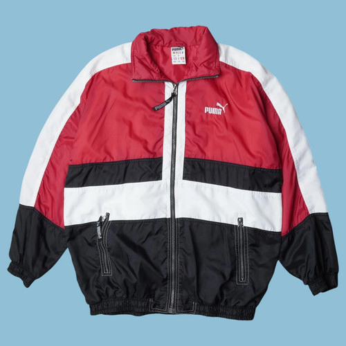 Vintage puma 90s windbreaker - puma,