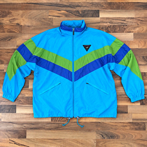 Puma vintage 90s windbreaker - puma,