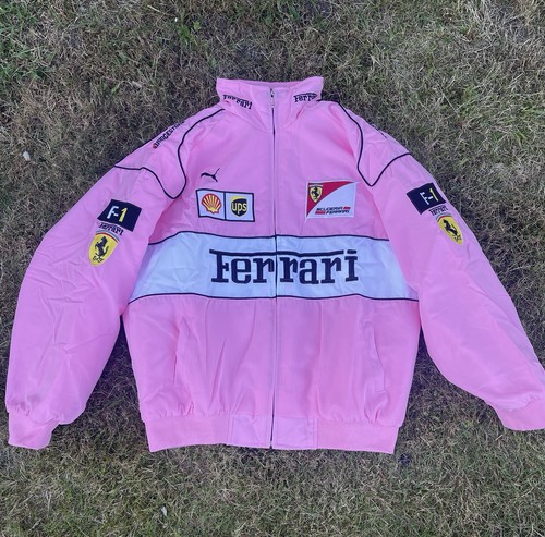 Ferrari racing jacket pink - ferrari, f1