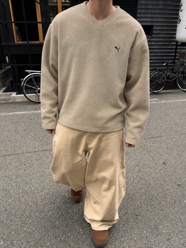 Puma vintage fleece pullover - puma,