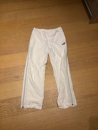 Vintage puma trackpants white - puma,