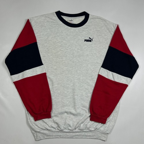 Vintage puma gray red black - vintage,