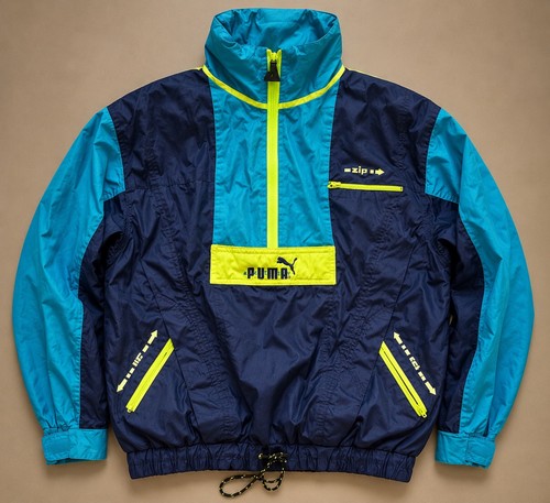 Vintage retro puma windbreaker - retro,