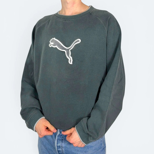 Puma vintage sweater grau - vintage, gr