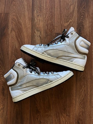 Vintage puma sky mid silver - puma,